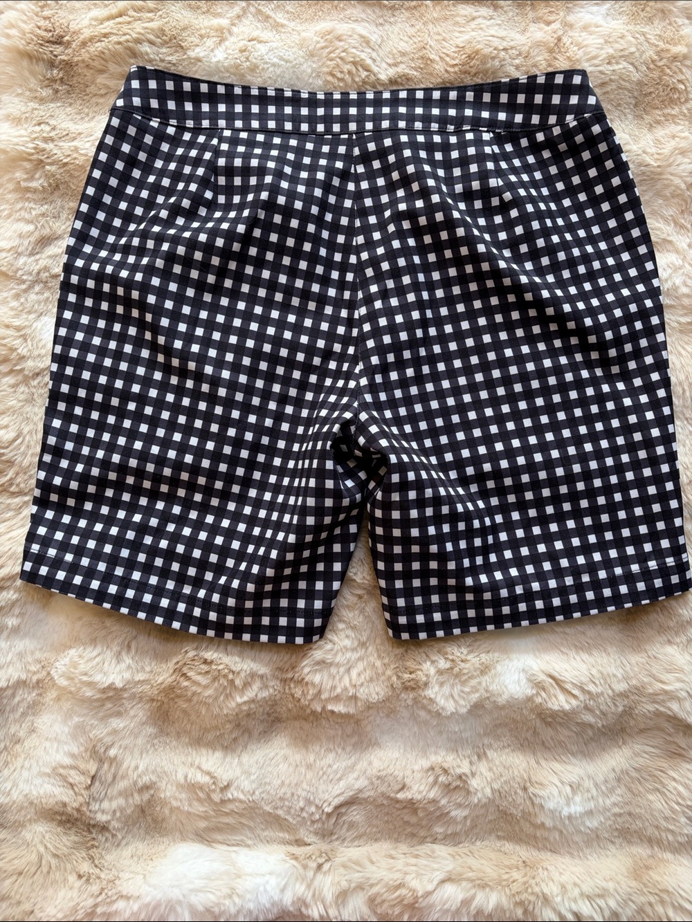 Callaway women’s black and white check golf shorts 7 inch inseam size 4 - Picture 7 of 8